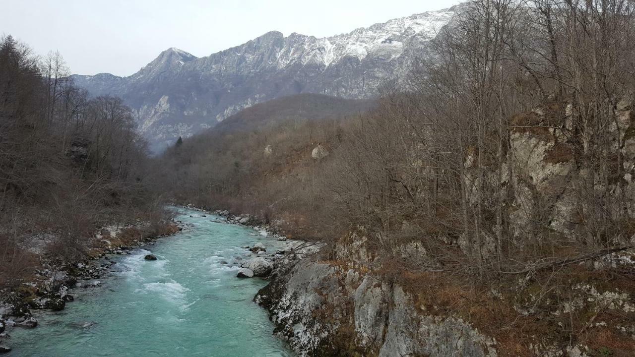 Pensjonat Pocitniska Hisa Pologar Tolmin Zewnętrze zdjęcie